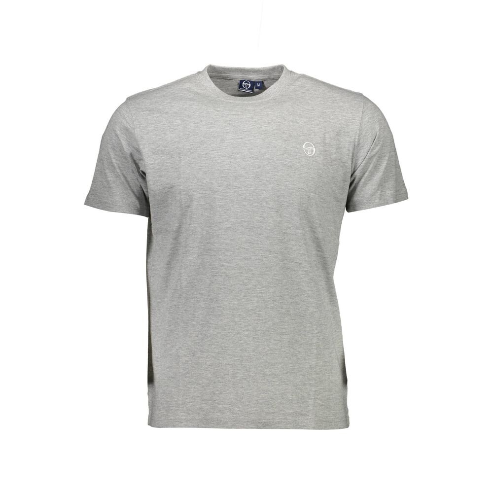 

Серая хлопковая футболка Sergio Tacchini