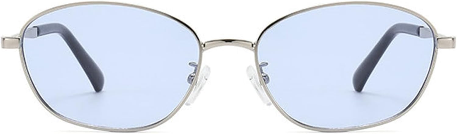 

Солнцезащитные очки Helena Fashion Oval для женщин, в стиле 90-х, дизайнерские, с металлической оправой, классические винтажные круглые, с защитой от УФ-излучения UV400, C6