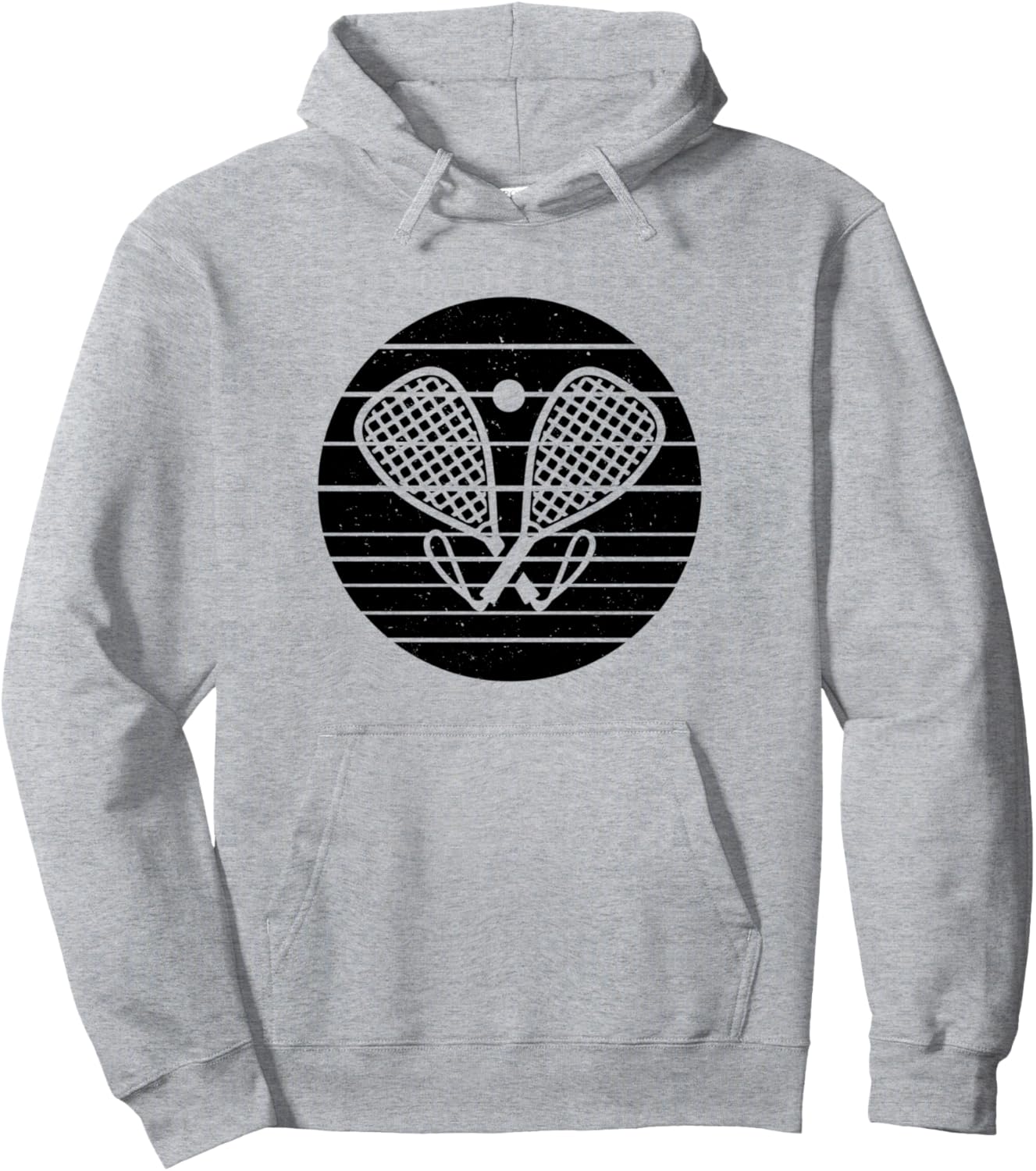 

Ракетка для ракетбола, ракетбол, спортивная толстовка для ракетбола Racquetball Designs Racquetball Player, серый