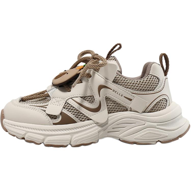 

Износостойкие низкие детские повседневные туфли Kids' BELLE, бежевый