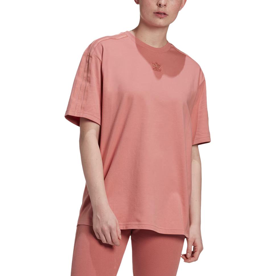 Adidas Originals Футболка Women's Smoke Gray Pink — фото 3