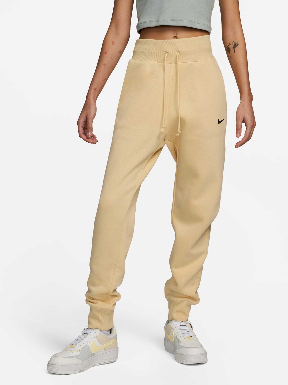 

Спортивные брюки Nike W NSW FLC HR MS, бежевый
