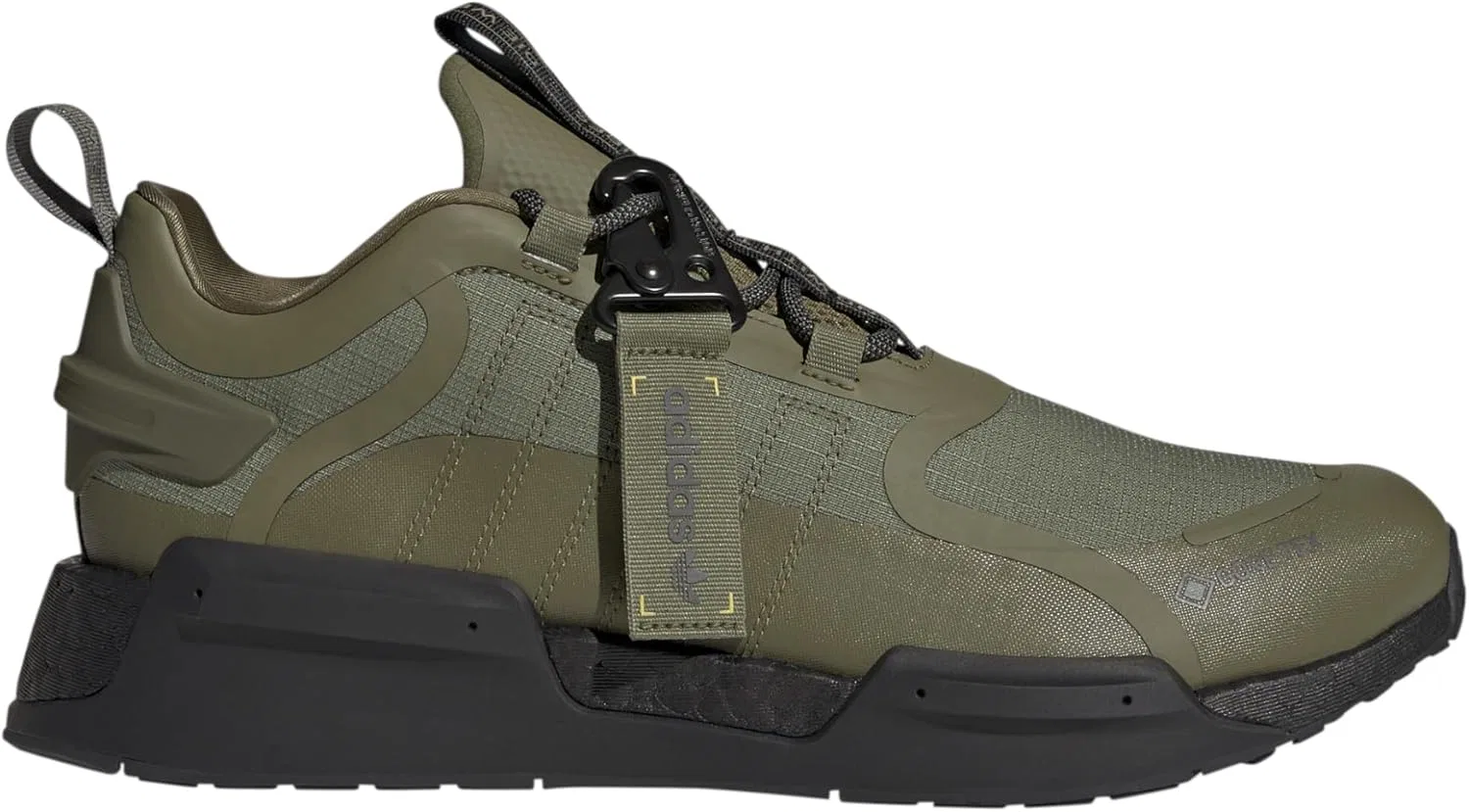 Кроссовки Adidas Unisex NMD V3 Gore-Tex, Focus Olive Impact Yellow Core Black