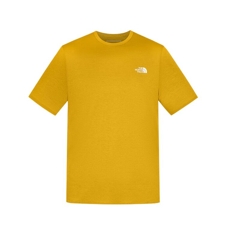 

THE NORTH FACE Футболка мужская 0XI/Yellow, Желтый, THE NORTH FACE Футболка мужская 0XI/Yellow