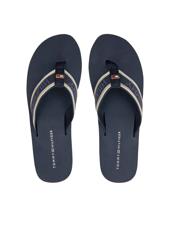 

Шлепки Tommy Hilfiger, синий