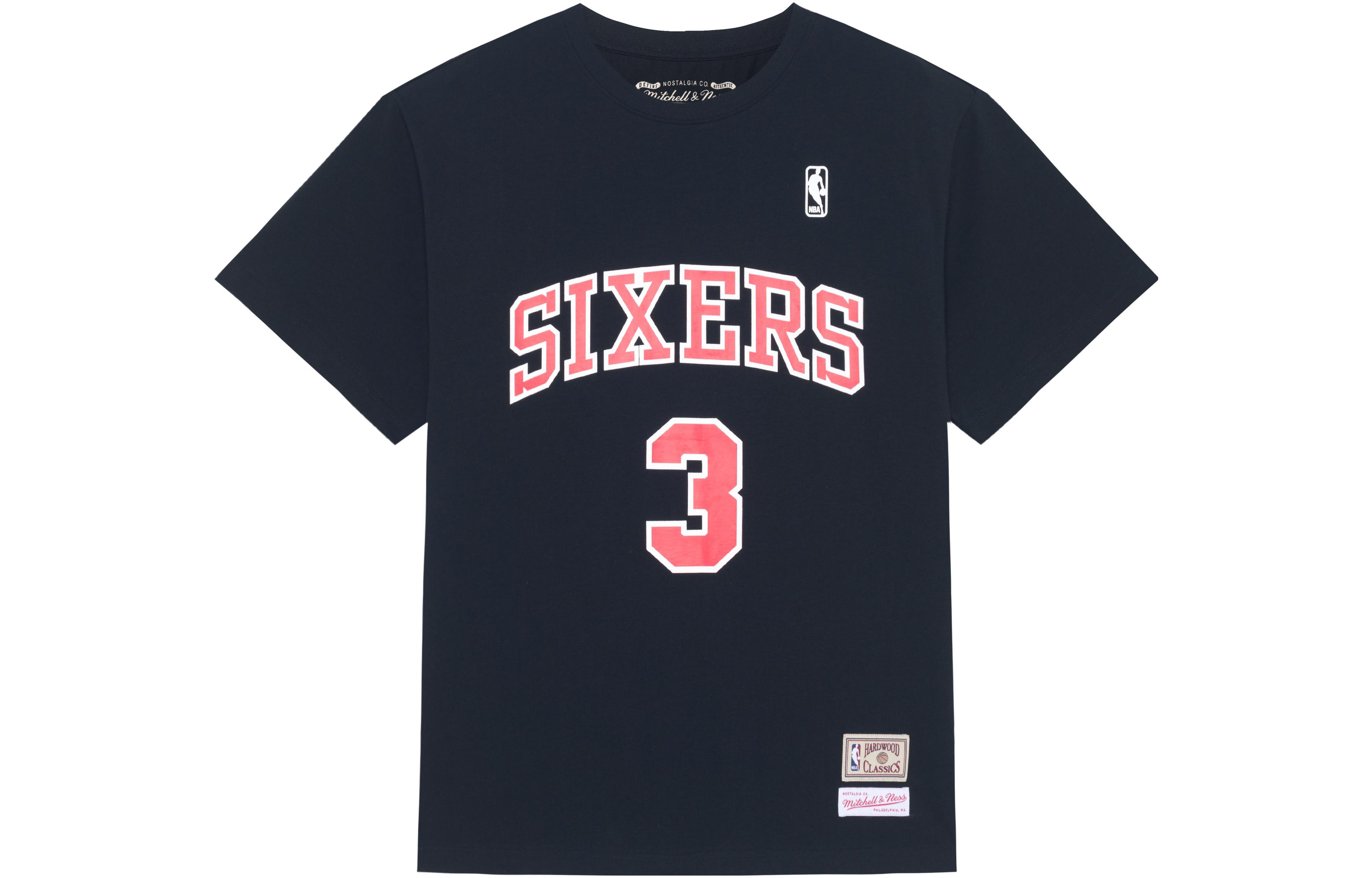 

Mitchell & Ness Футболка унисекс черная Mitchell Ness
