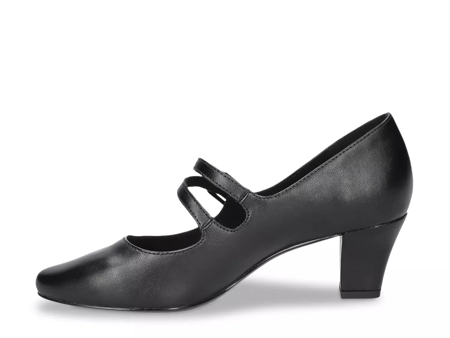 Туфли-лодочки Easy Street Meryl Mary Jane, черные синтетические — фото 3