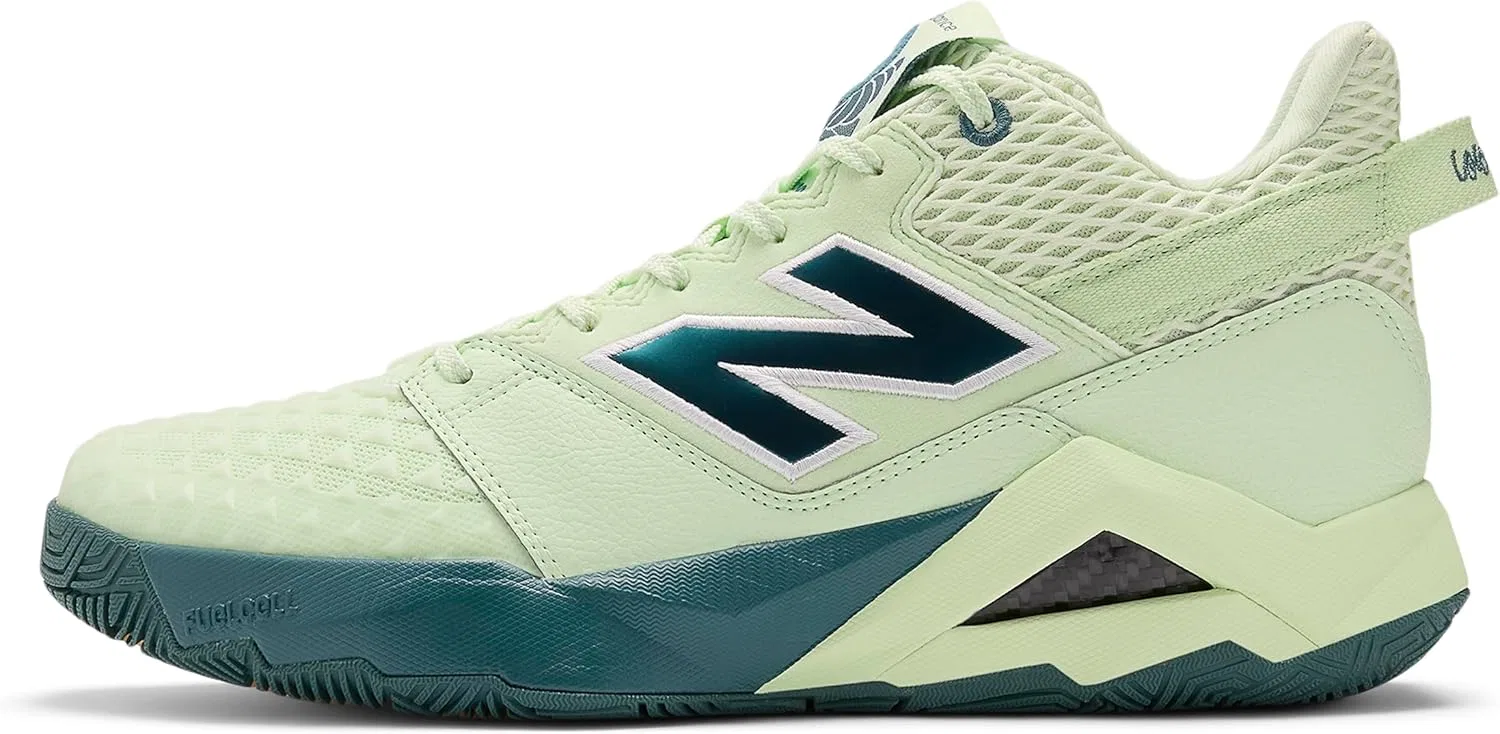 Кроссовки теннисные New Balance Coco CG2, цвет Melon Water/New Spruce/Gum — фото 2