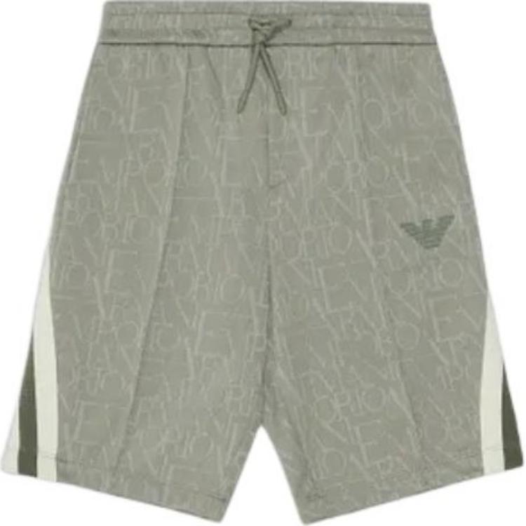 

EMPORIO ARMANI Детская одежда SS24 Шорты детские светло-зеленые