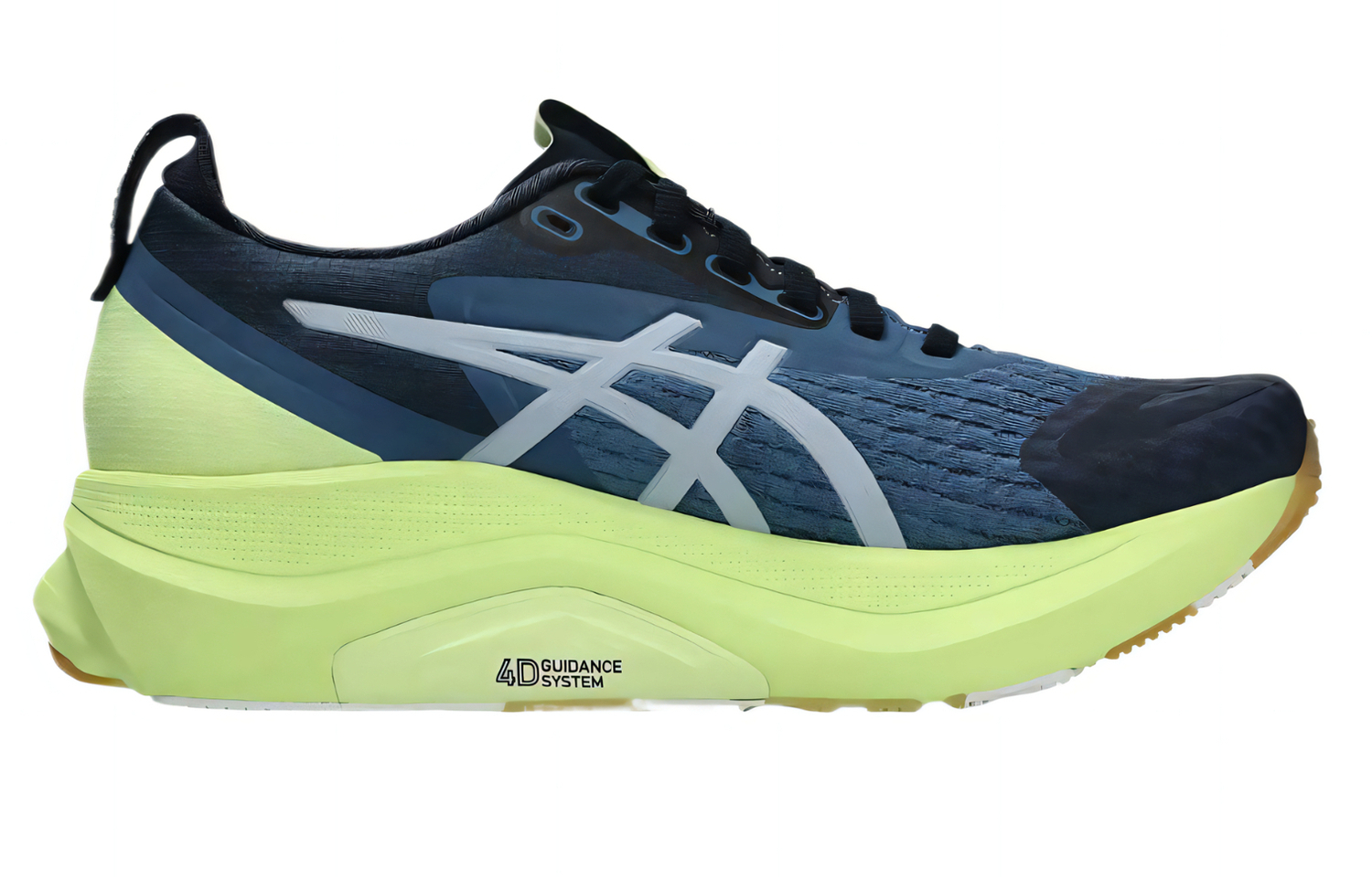 GEL KAYANO 32 устойчивые к истиранию дышащие беговые кроссовки men's ASICS, Awake желтый — фото 3