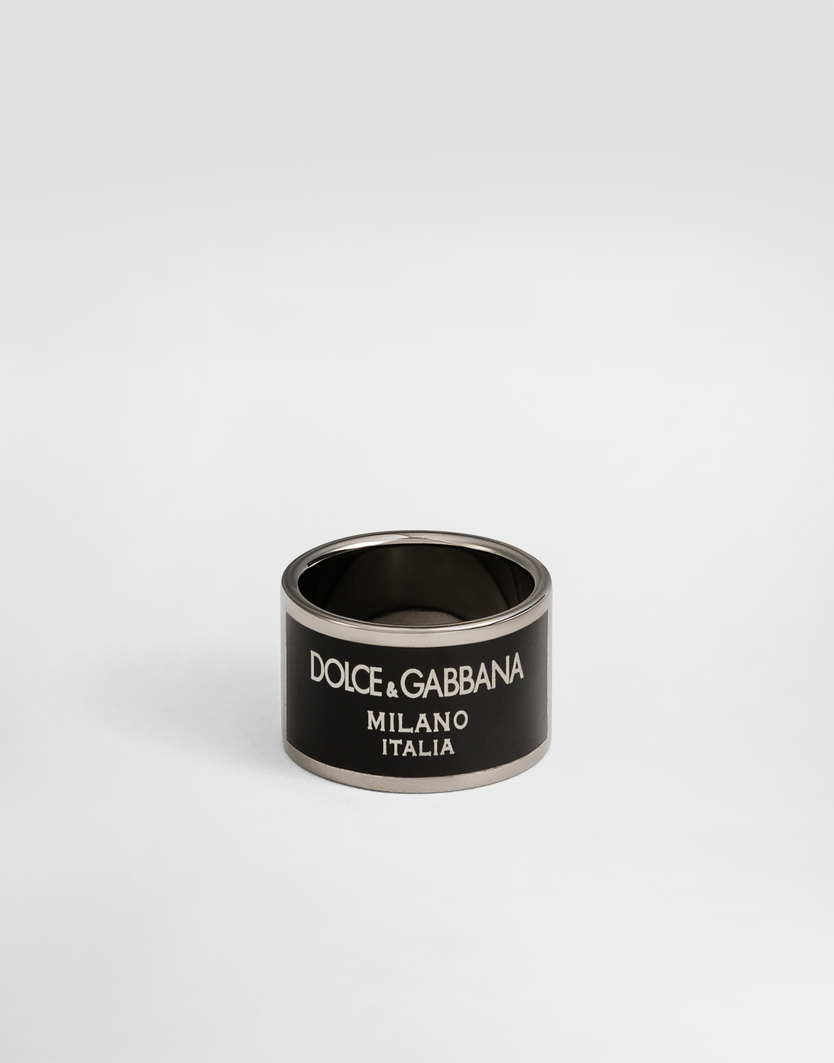 

Металлическое обручальное кольцо Dolce & Gabbana, красный