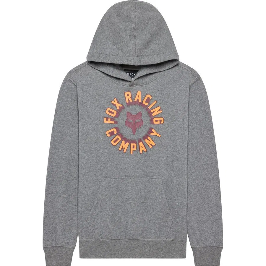 Детская толстовка с капюшоном Fox Racing, Heather Graphite