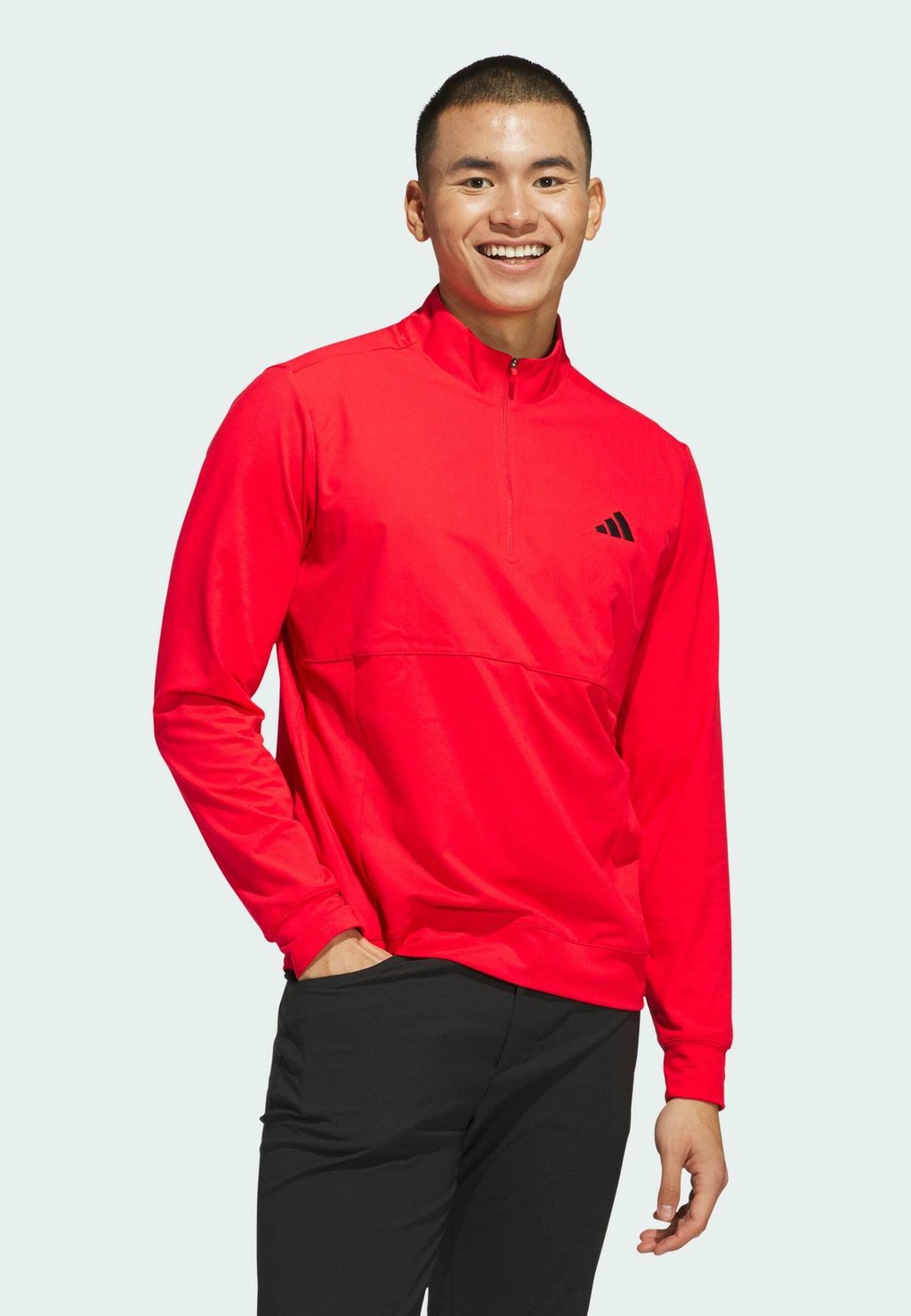 

Флисовый джемпер ULTIMATE365 TOUR QUARTER-ZIP Adidas Performance, красный