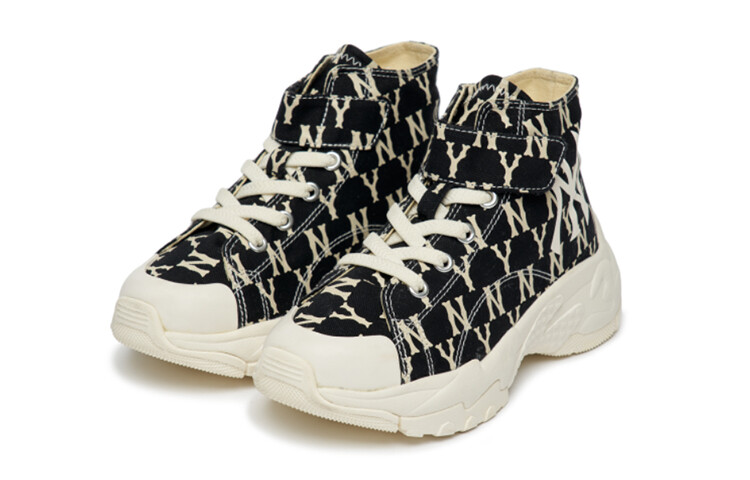 Кроссовки MLB Chunky High Kids Lifestyle Shoes Kids High-top Black — фото 3
