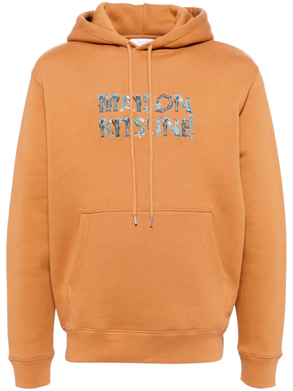 

Худи Wooland Alphabet Comfort Maison Kitsuné, оранжевый