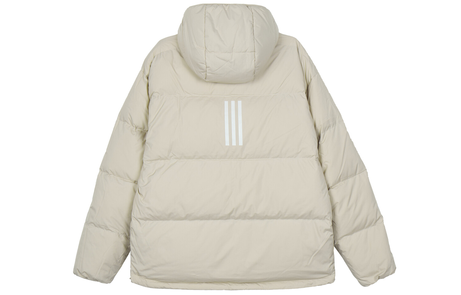 Пуховик мужской светлый хаки Adidas, хаки — фото 2