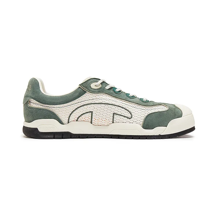 Champion Кроссовки Low Top Skateboard Men's Milk White/Dark Moss Green — фото 3