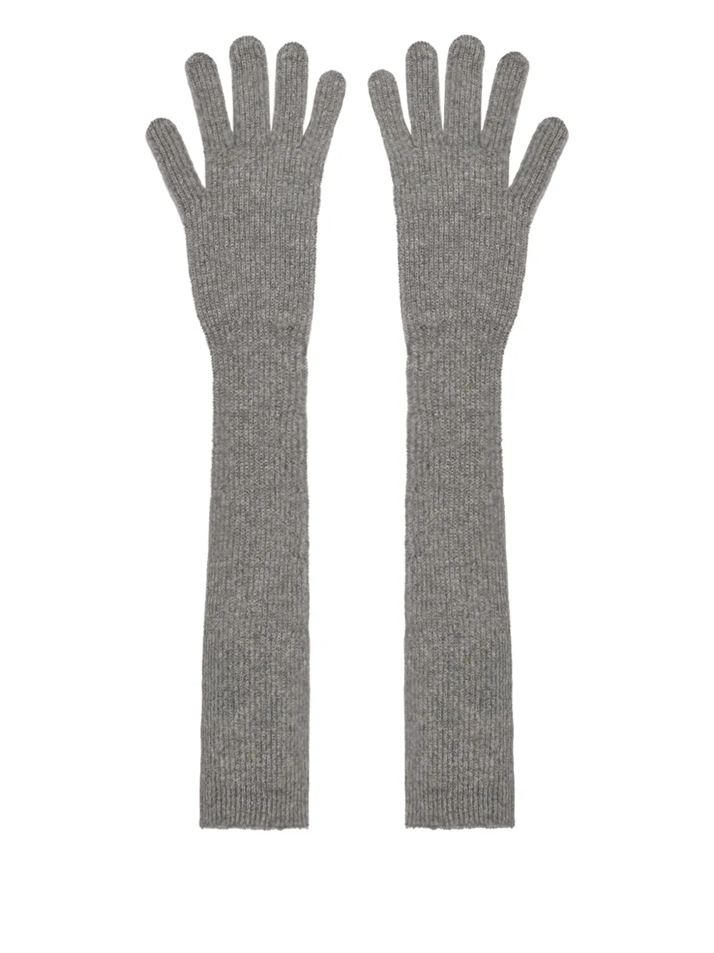 

Трикотажные перчатки Fabiana Filippi, серый