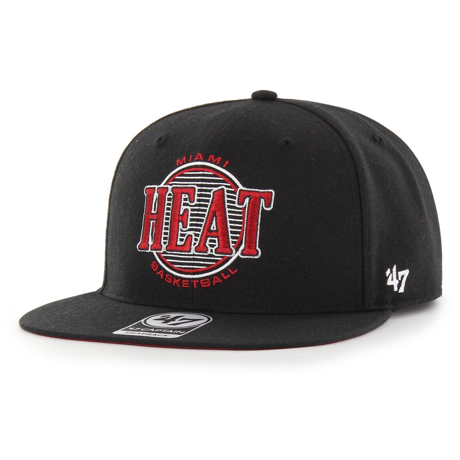 

Мужская черная кепка '47 Miami Heat High Post Captain Snapback