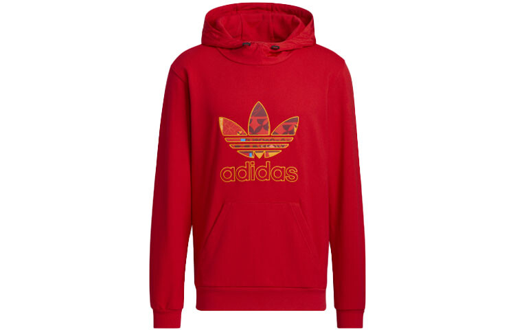 

Толстовка мужская алая Adidas Originals, цвет Scarlet