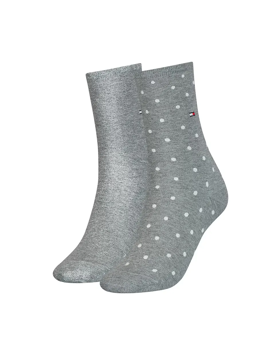

Комплект женских носков в горошек Sock Dot Tommy Hilfiger, серый