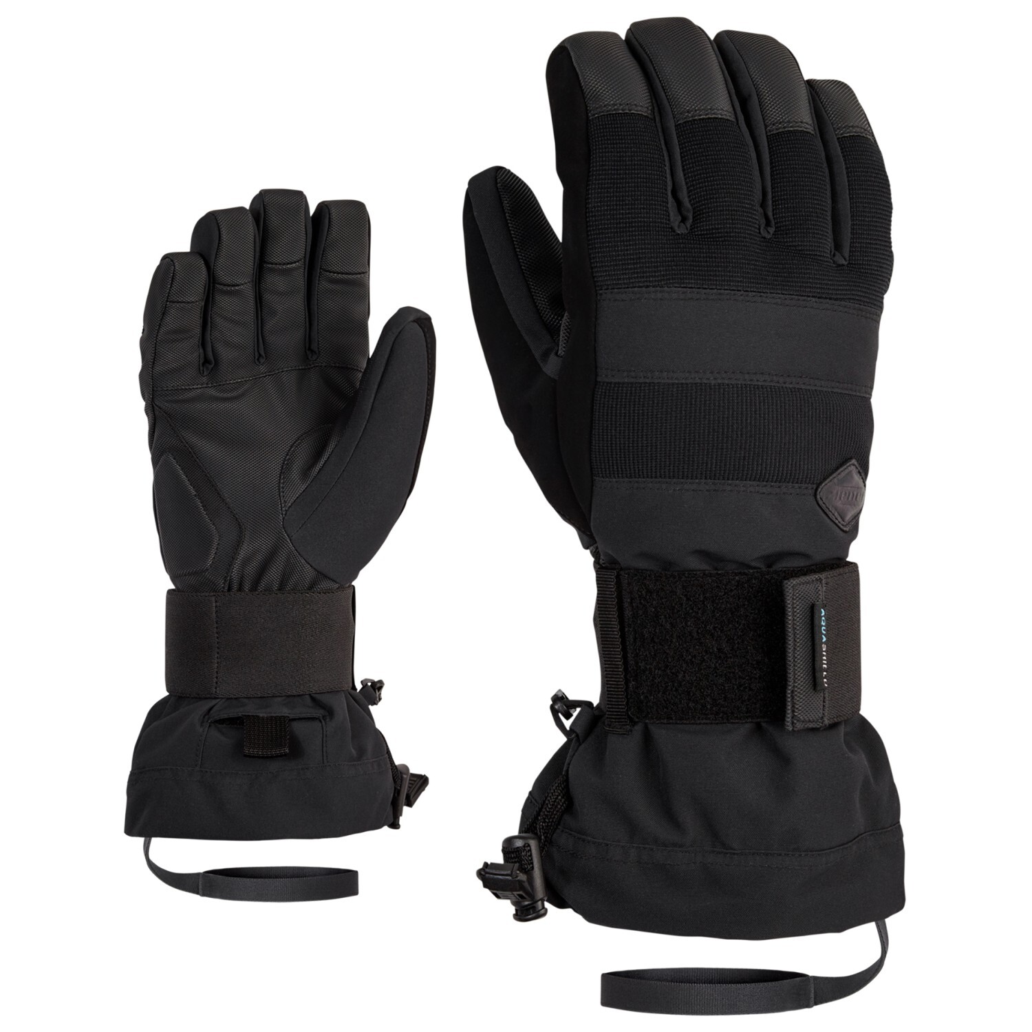 

Перчатки Ziener Milo Aquashield Glove Snowboard, черный