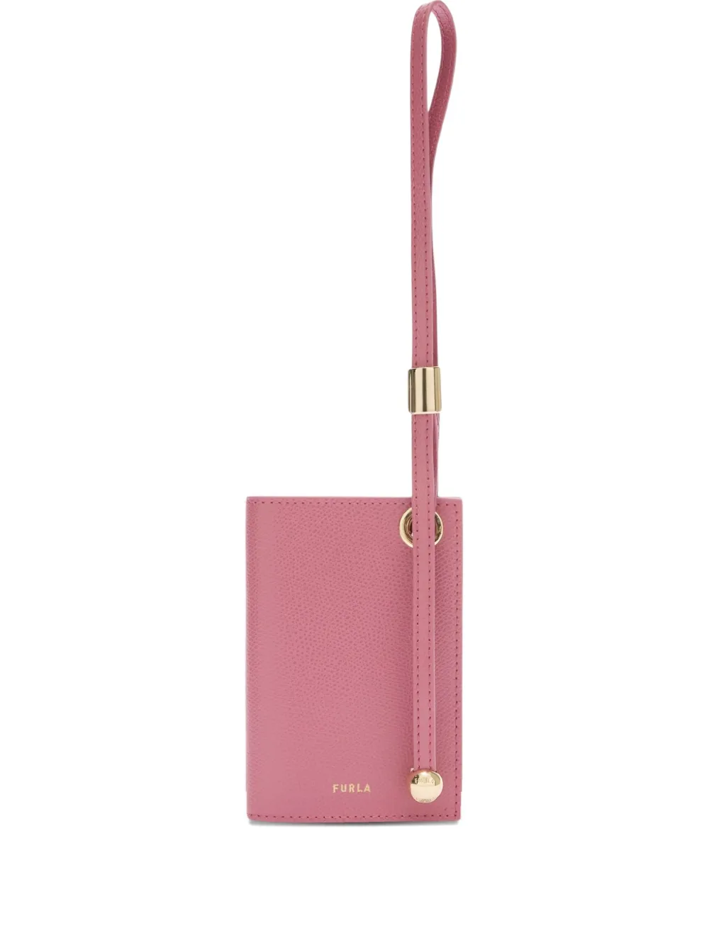 

Картхолдер Laura с ремешком Furla, розовый