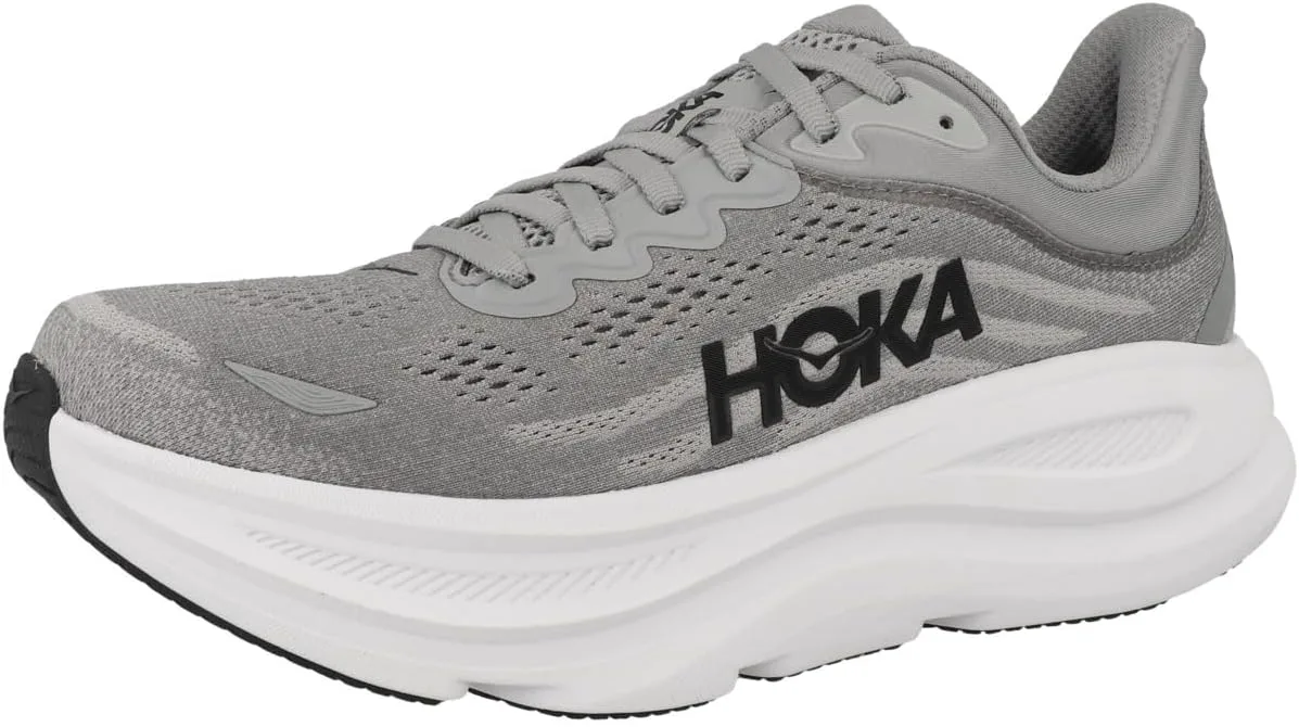 Мужские кроссовки Hoka Bondi 9, серый — фото 2