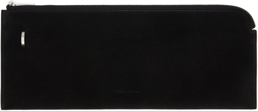 

Черный кошелек-приглашение Rick Owens, цвет Black
