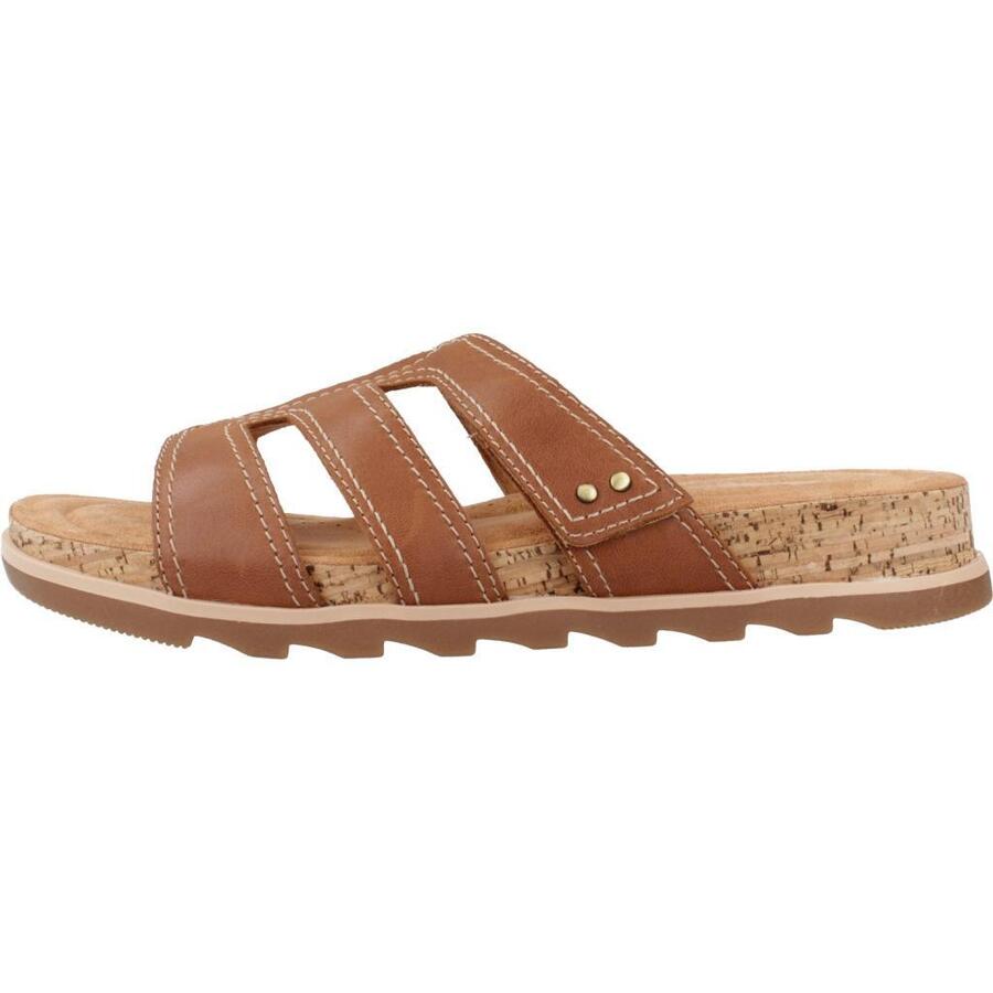 Сандалии Clarks модель Yacht Coral цвет Коричневый — фото 2
