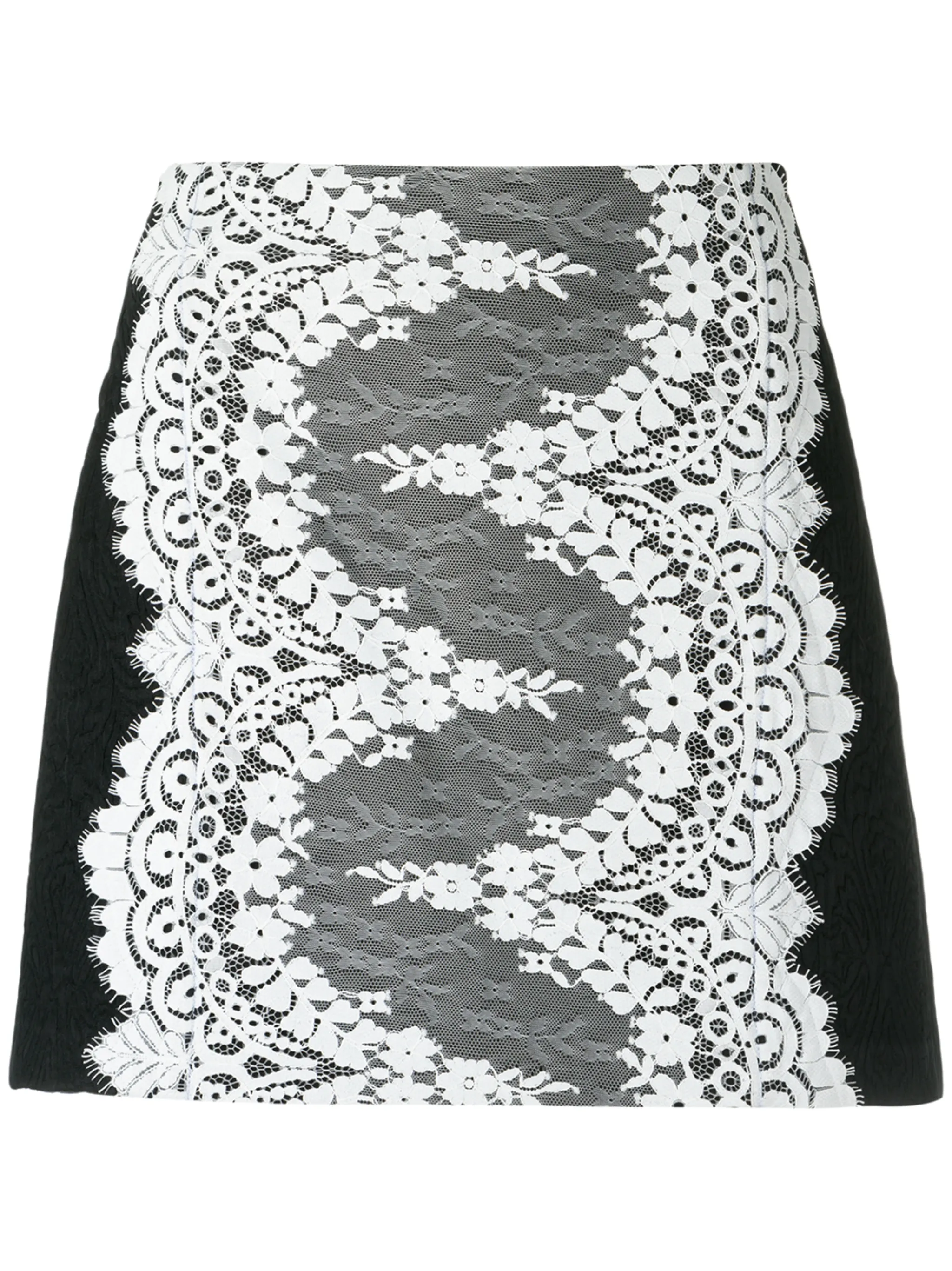 

Юбка с кружевными панелями Olympiah, черный