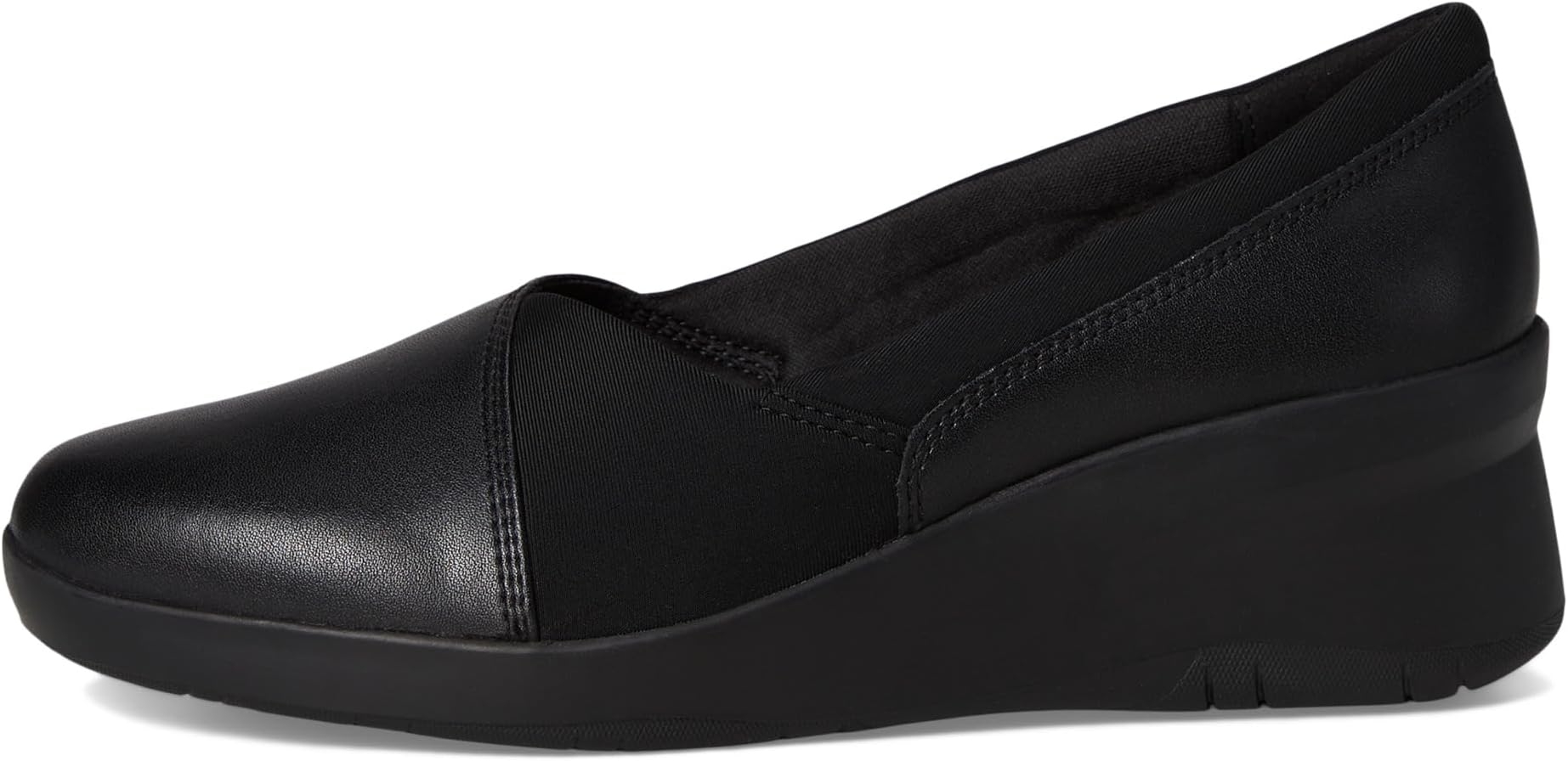 Туфли Clarks Suttyn Walk, цвет Black Leather — фото 4