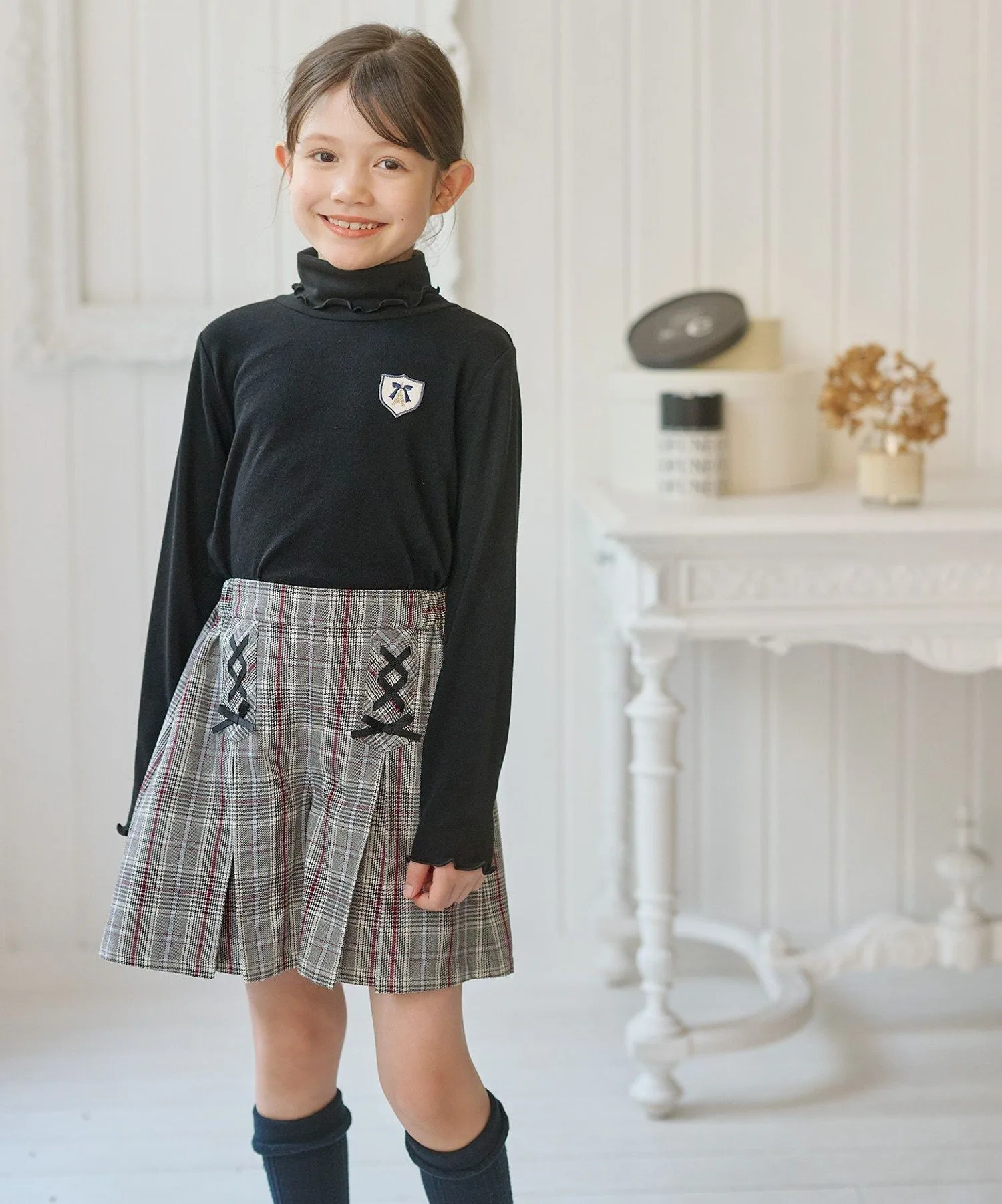 [150-160 см] Гладкое на ощупь нижнее белье Kids Suite, Black [005] — фото 2