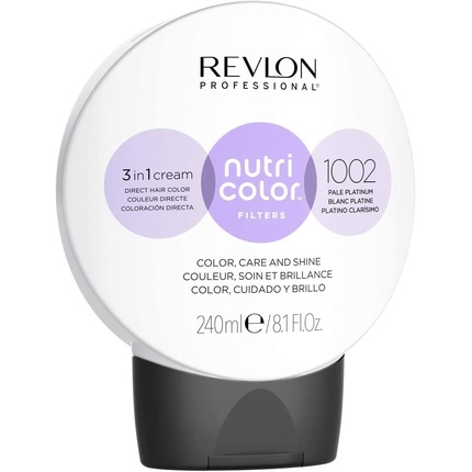 

Цветные фильтры Nutri 1002 Pale Platinum 240 мл, Revlon