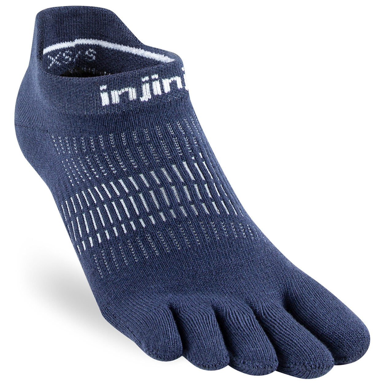 

Носки для бега Injinji Run Lightweight No-Show, темно-синий