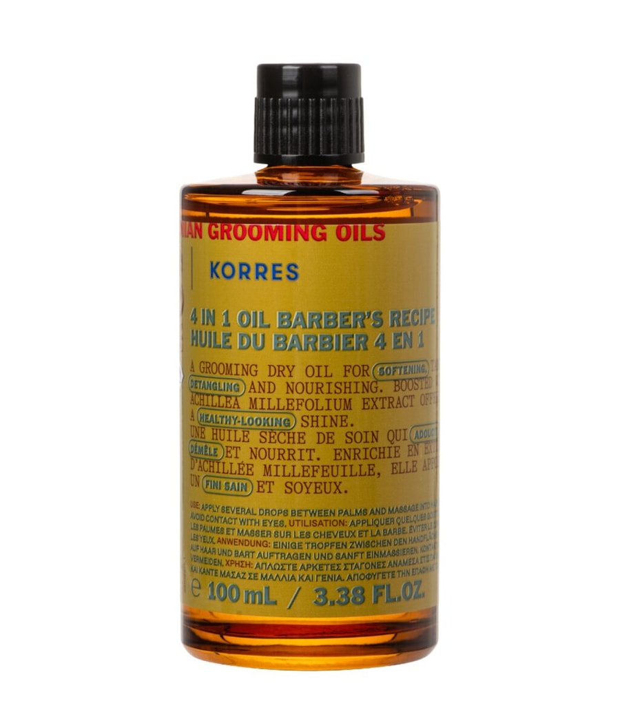 

Масло для лица KORRES Athenian Grooming 4-in-1 Männer Pflegeöl, 100 ml