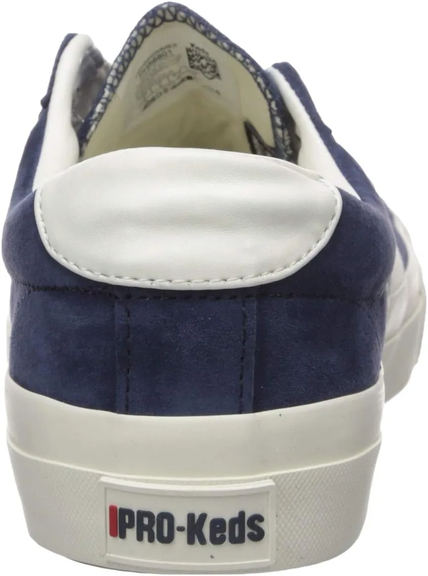 Мужские замшевые кроссовки PRO-Keds Royal Plus Classic, сине-красные — фото 3