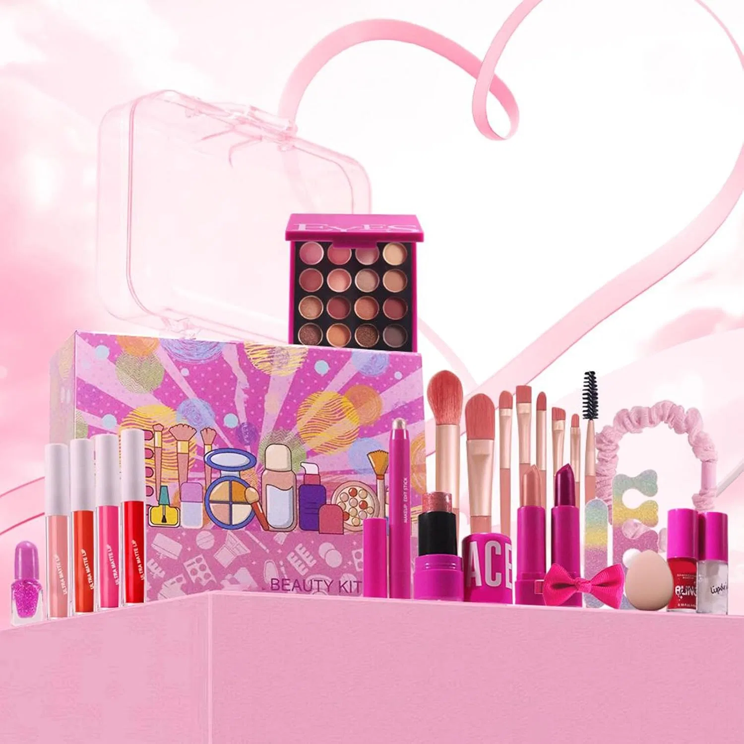 Набор косметики 26 предметов Full Makeup Kit, универсальный — фото 3