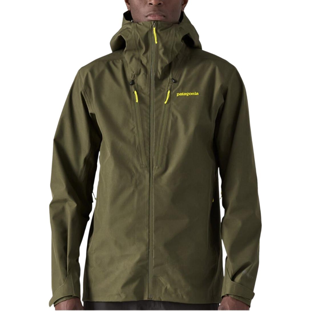 

Patagonia Ветровка мужская водонепроницаемая ветрозащитная дышащая, Pine Needle Green/PNGR