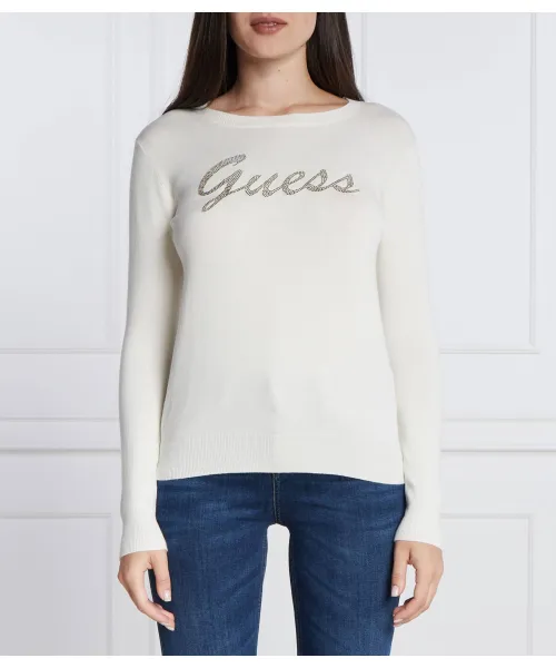 

Блуза Regular fit Guess Jeans, белый