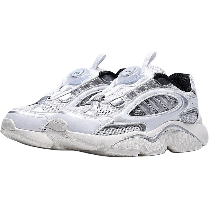 Кроссовки Ozmillen Low top Kids Lifestyle Shoes Gray White Kids' Adidas Originals — фото 4