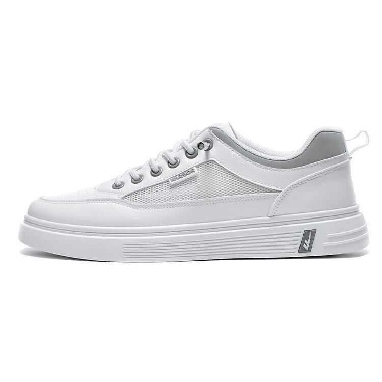 

Кроссовки WARRIOR Skateboarding Shoes Men Low-top White/Gray, белый/серый