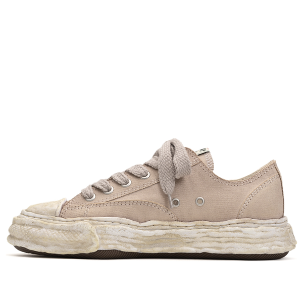 

Кроссовки peterson23 og sole over dyed canvas low Maison Mihara Yasuhiro, коричневый
