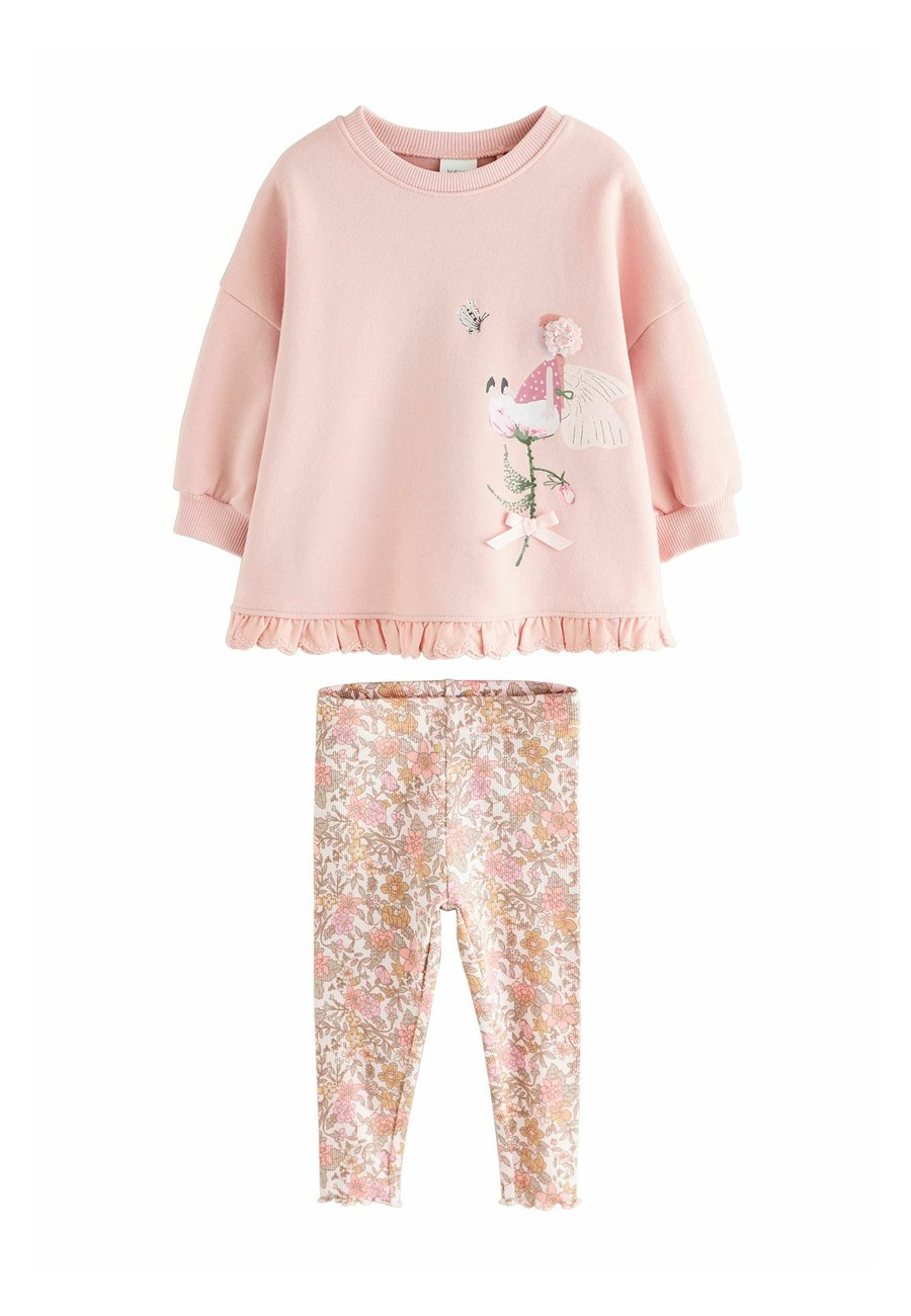 

Толстовка Next FRILL HEM SET , Pink Floral Fairy/Pink