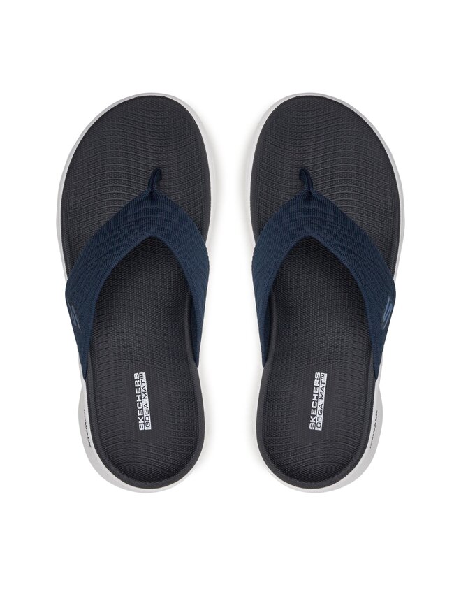 Шлепанцы Skechers, темно-синий