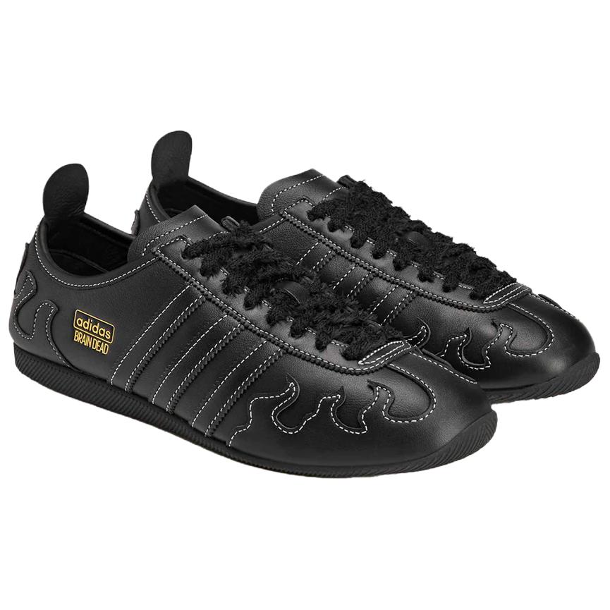Adidas Originals Dover Street Market X Brain Dead JAPAN German Army Trainers Unisex Black — фото 4