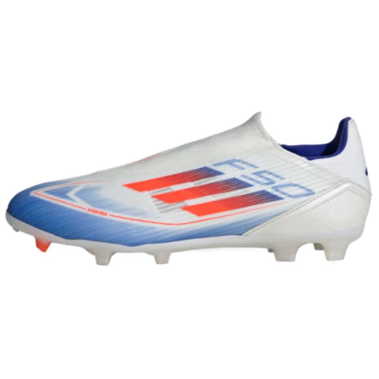 

F50 лига без шнуровки твердое/различное покрытие cloud white solar red lucid blue Adidas, белый/Sun красный/Awake синий