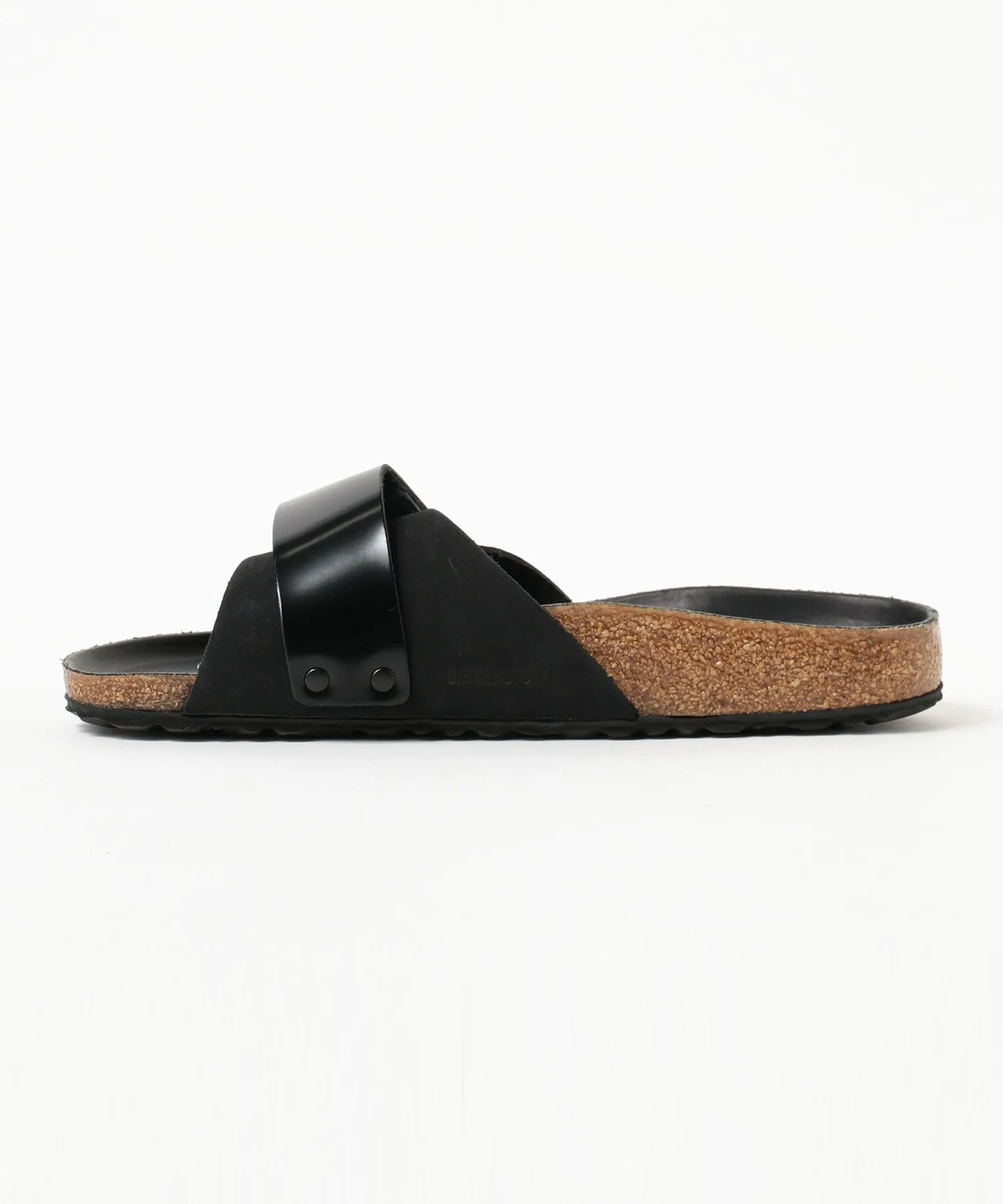 Мужские сандалии из натуральной кожи OITA EXQUISITE BIRKENSTOCK чёрные — фото 3