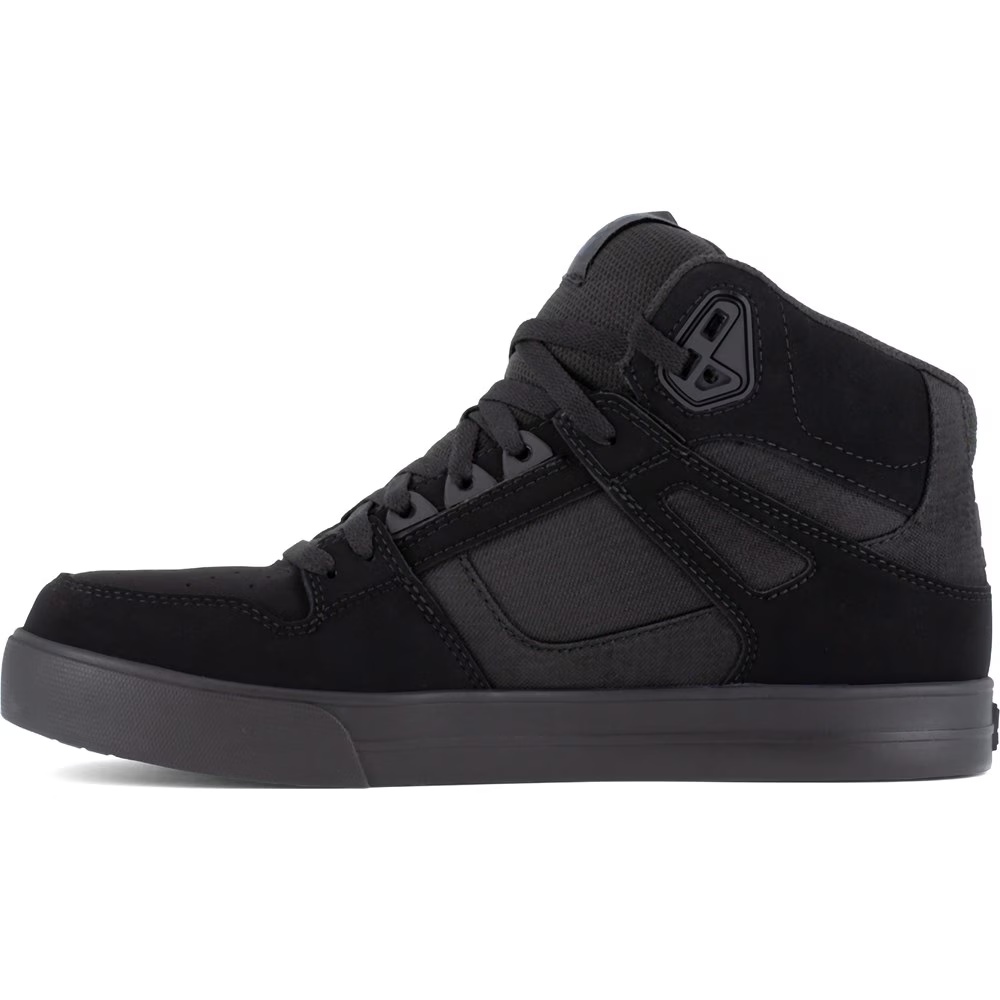 Высокие рабочие кроссовки с композитным носком Dc Shoes, black/dark gray — фото 3