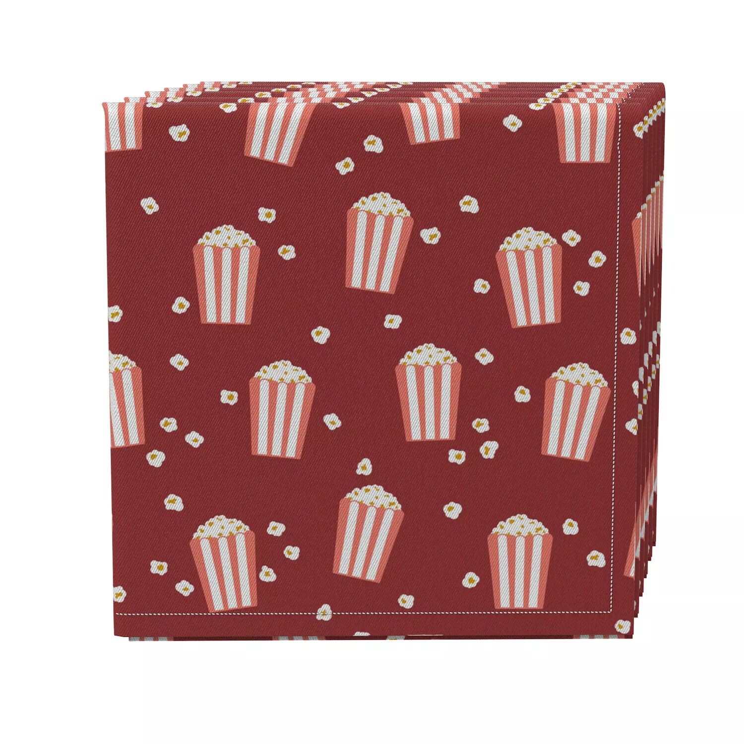 

Набор салфеток из 4 шт., 100% хлопок, 20х20 дюймов, Movie Snack